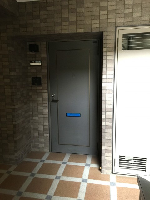 桜丘フラット　玄関