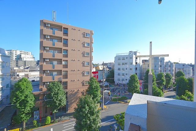 祐天寺第二コーポ バルコニー