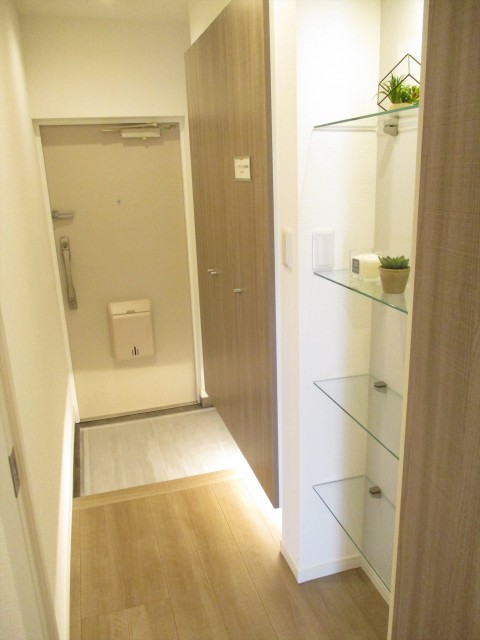 2山王スカイマンション玄関