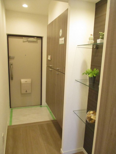 2山王スカイマンション玄関