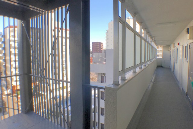 東中野ハイム 外廊下