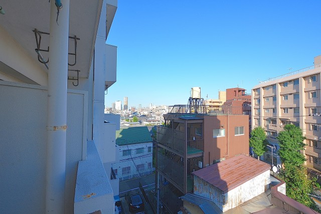 祐天寺第二コーポ バルコニー