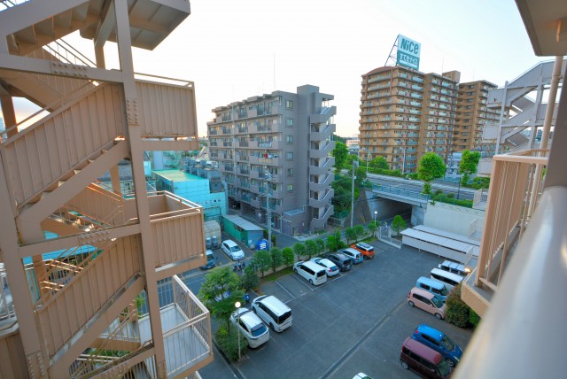 コトー大森 外廊下