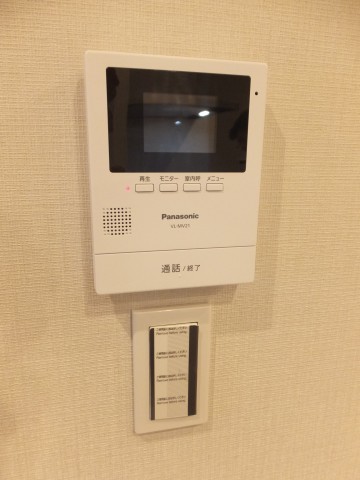シャンボール第二都立大TVモニター付きインターフォンパネル