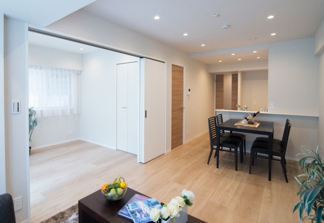 シャンボール第二都立大リビング