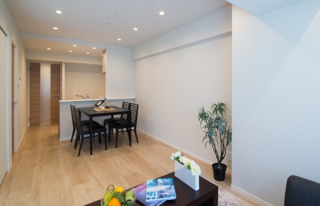 シャンボール第二都立大リビング