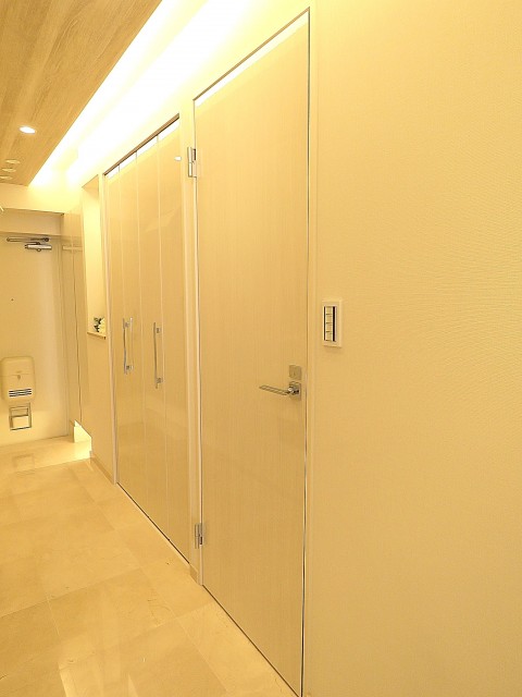 いづみハイツ芦花公園　洗面室扉