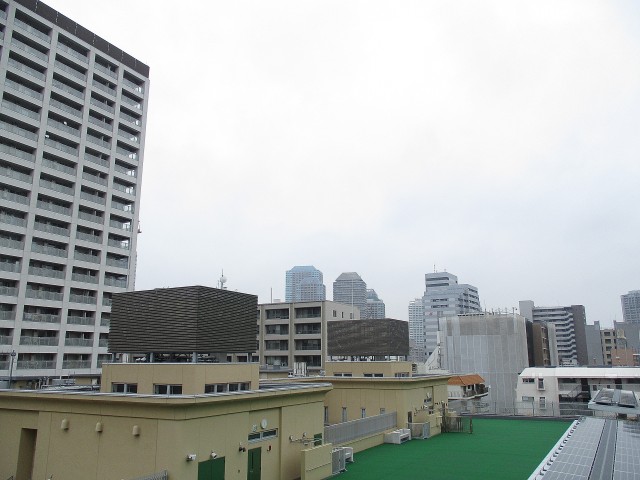 ファミール築地 バルコニー