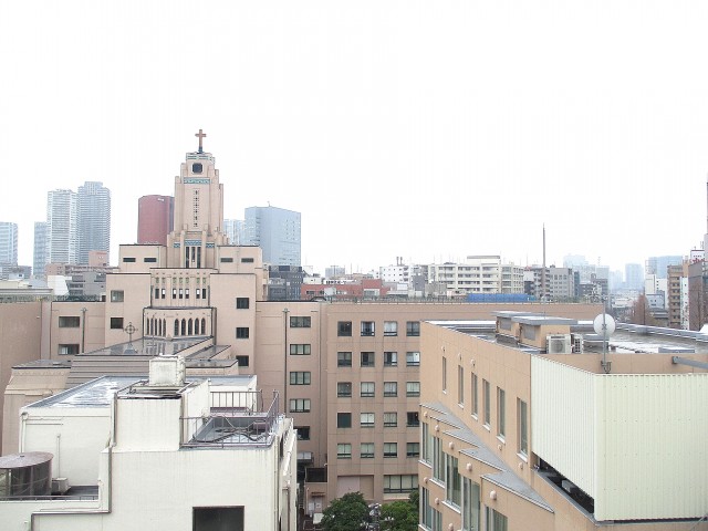 ファミール築地 バルコニー