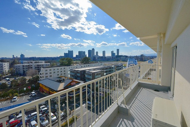 フラット田園調布806号室バルコニー (1)