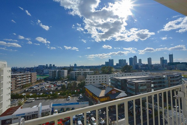 フラット田園調布806号室バルコニー