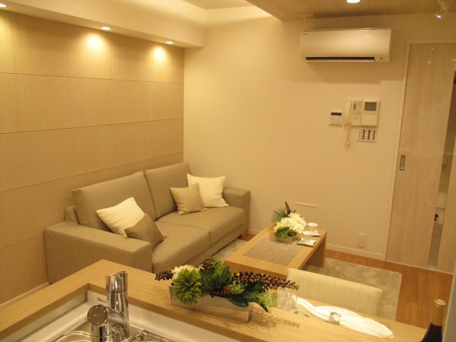 ソルシエ月島23リビング