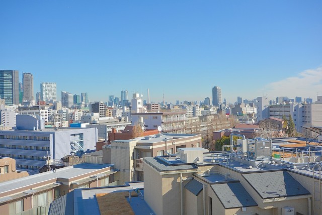 東山コーポラス バルコニー