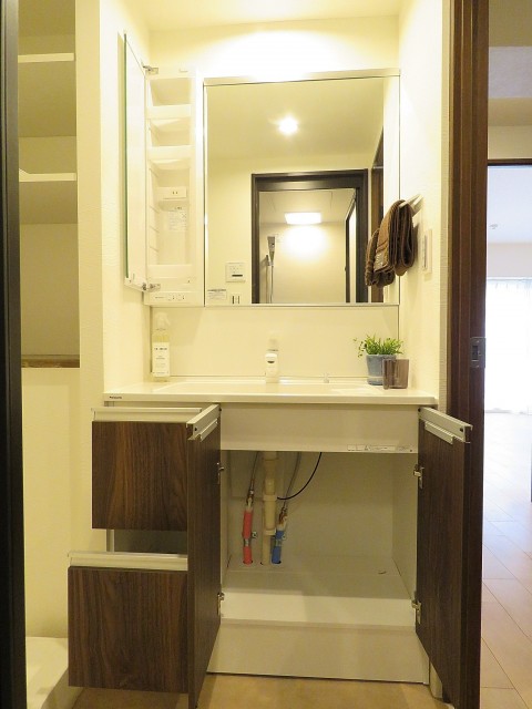 落合公園ハウス　洗面化粧台