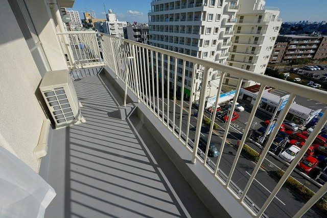 フラット田園調布806号室バルコニー (3)