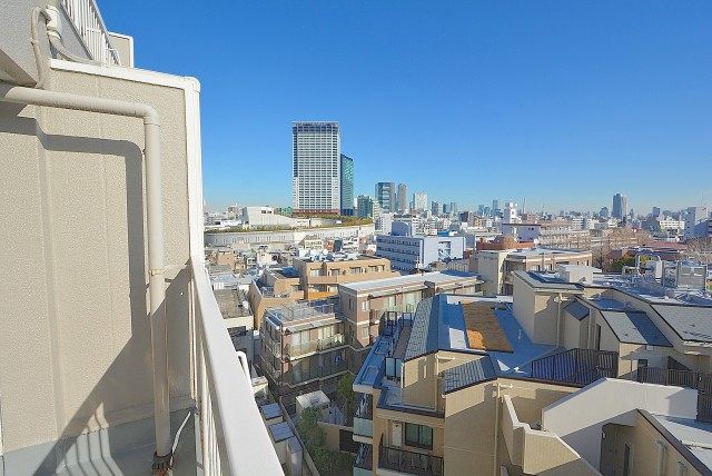 東山コーポラス バルコニー