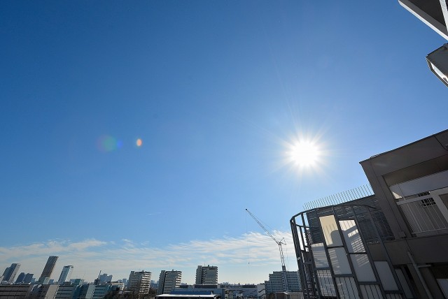 東山コーポラス バルコニー