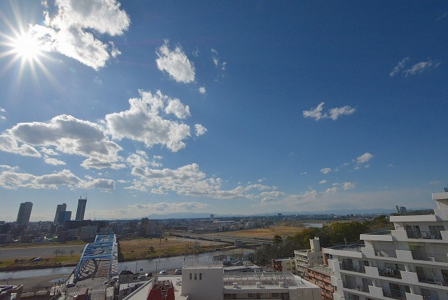 フラット田園調布806号室バルコニー