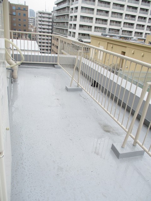 ファミール築地 バルコニー