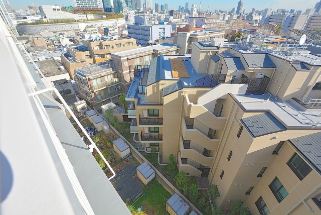 東山コーポラス バルコニー