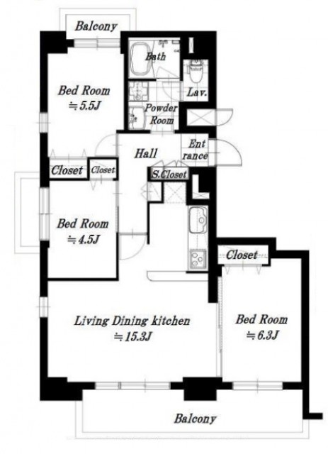 グランドメゾン野沢12F