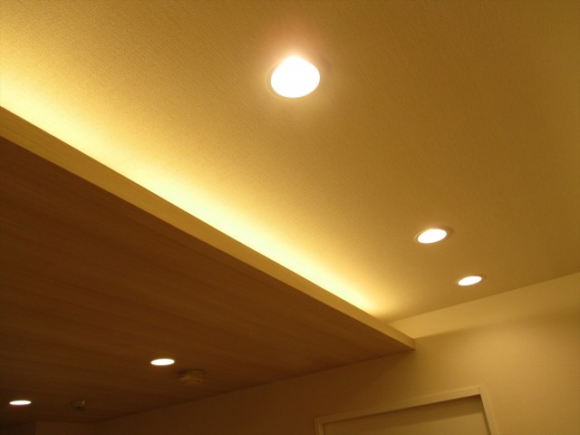 ソルシエ月島30リビング天井