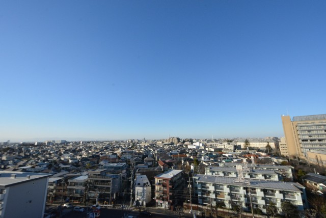 馬事公苑前ハイム 共用通路