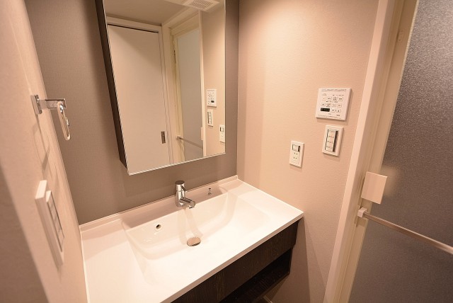 豊栄平町マンション 洗面