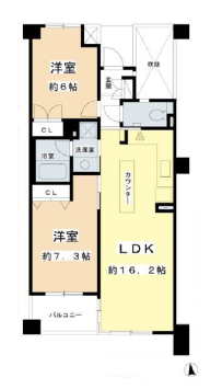 ファミールヒルズ目黒東山　間取り図
