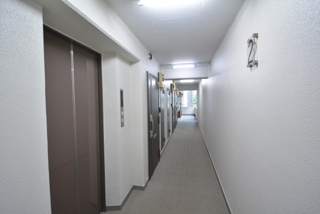 サンコート芝公園 外廊下