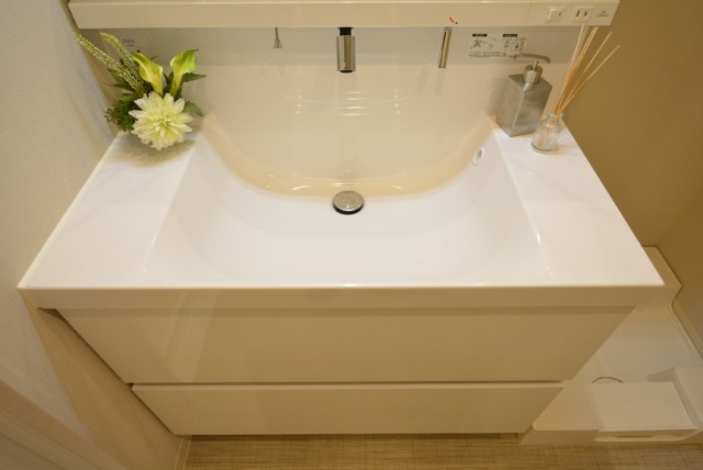 日商岩井第二自由が丘マンション 洗面室