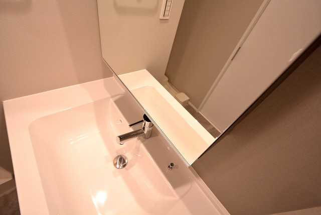 豊栄平町マンション 洗面