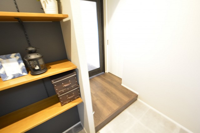 豊栄平町マンション 玄関