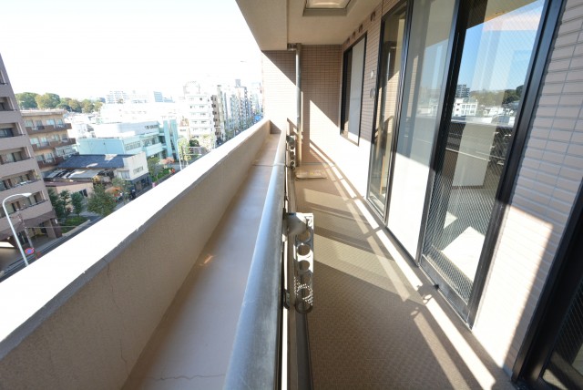 マイキャッスル中目黒Ⅲ バルコニー