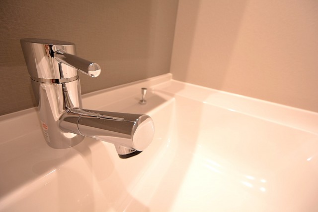 豊栄平町マンション 洗面