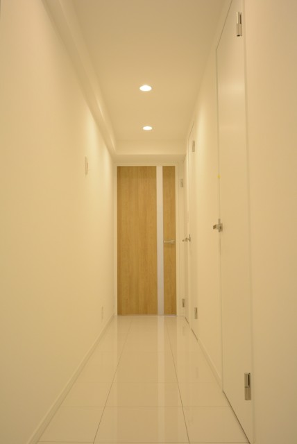 サンコート芝公園 外廊下