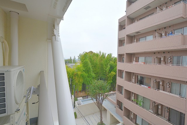 ライオンズマンション桜上水 バルコニー