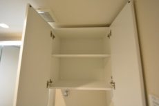 洗濯機置場収納