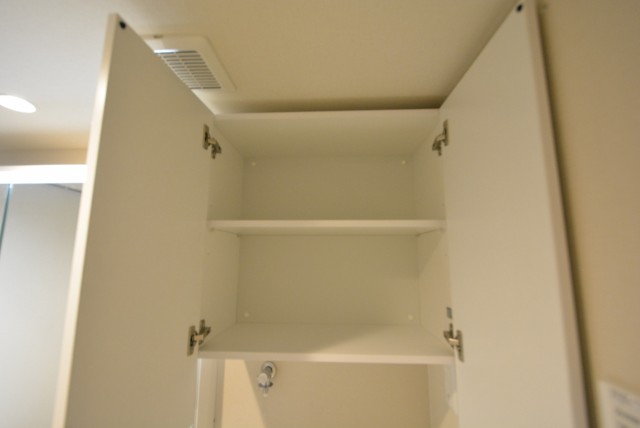 洗濯機置場収納