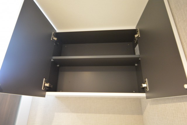 洗濯機置場収納