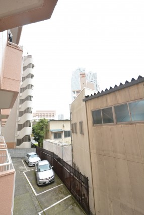 築地永谷コーポラス バルコニー