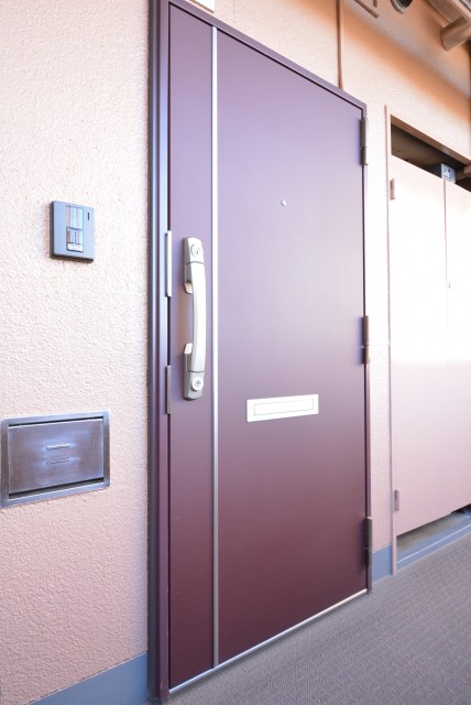 築地永谷コーポラス 玄関