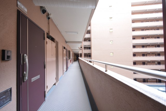 築地永谷コーポラス 玄関