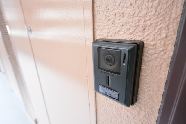 築地永谷コーポラス 玄関