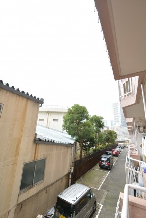 築地永谷コーポラス バルコニー