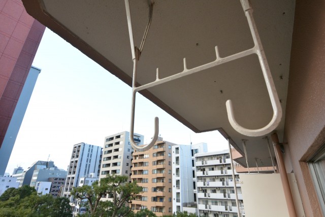 築地永谷コーポラス バルコニー