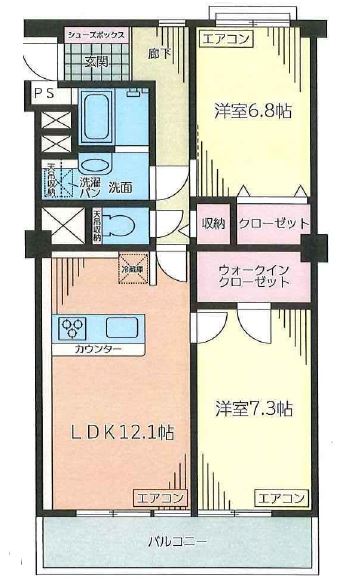 コープ第一駒場間取り