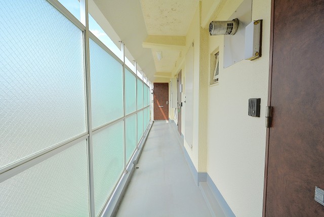 パールハイツ桜上水 外廊下