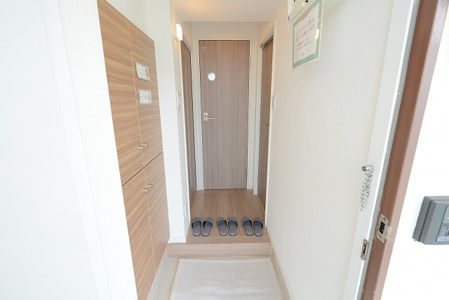 パールハイツ桜上水 玄関