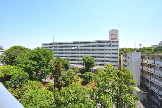 戸山ハイツ バルコニー